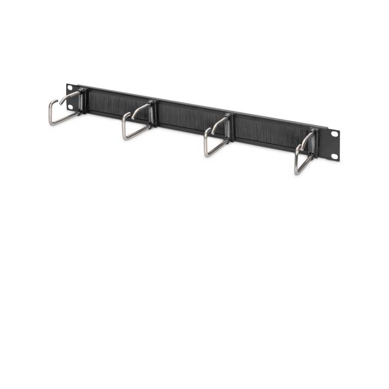 Rangierpanel mit 4 Stahlbügel und Bürstenleiste